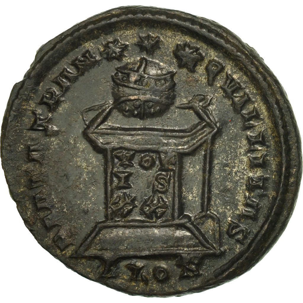 Constantine II, Follis, London, SPL, Bronzo, RIC:236