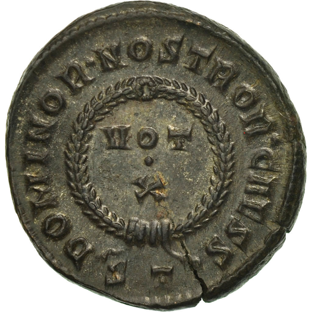 Moneda, Constantine II, Follis, Ticinum, EBC, Bronce, RIC:162