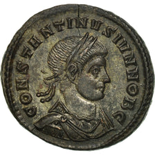Coin, Constantine II, Follis, Ticinum, MS(64), Bronze, RIC:166