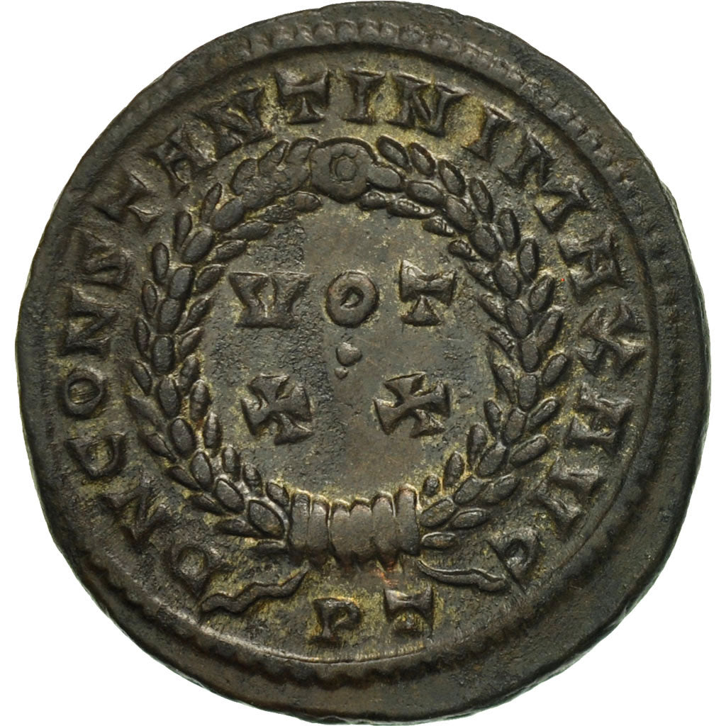 Constantine I, Follis, Ticinum, SPL, Bronzo, RIC:140