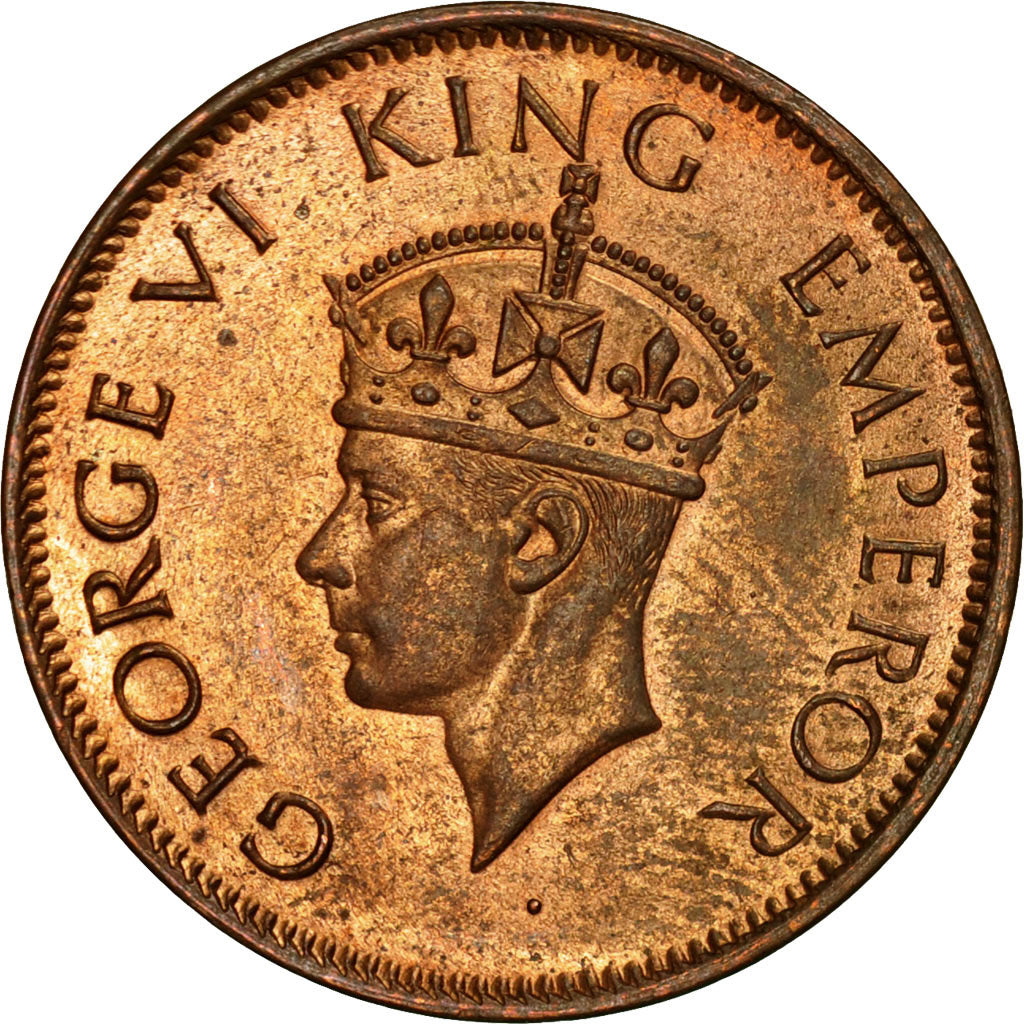 Monnaie, INDIA-BRITISH, George VI, 1/4 Anna, 1940, Bombay, SPL+, Bronze, KM:530