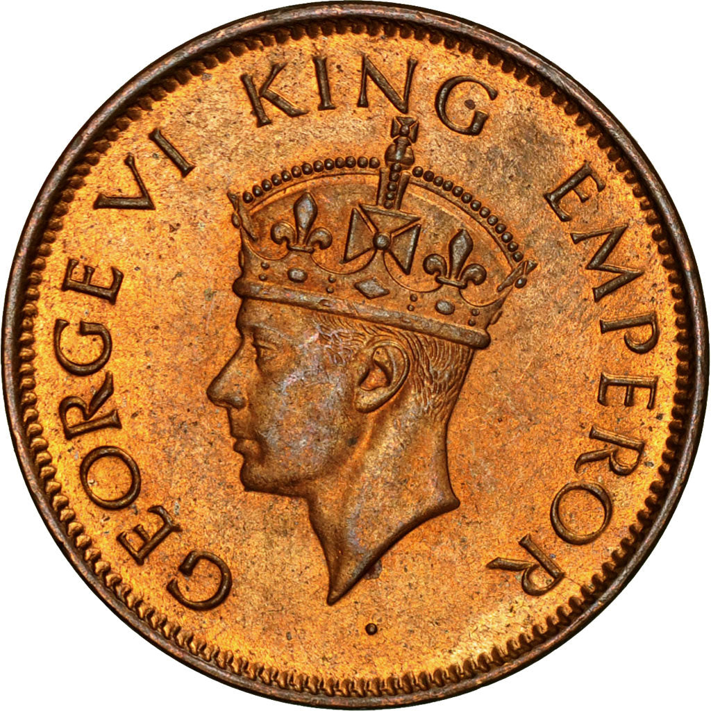 Moneta, INDIA - BRITANNICA, George VI, 1/4 Anna, 1940, Bombay, FDC, Bronzo