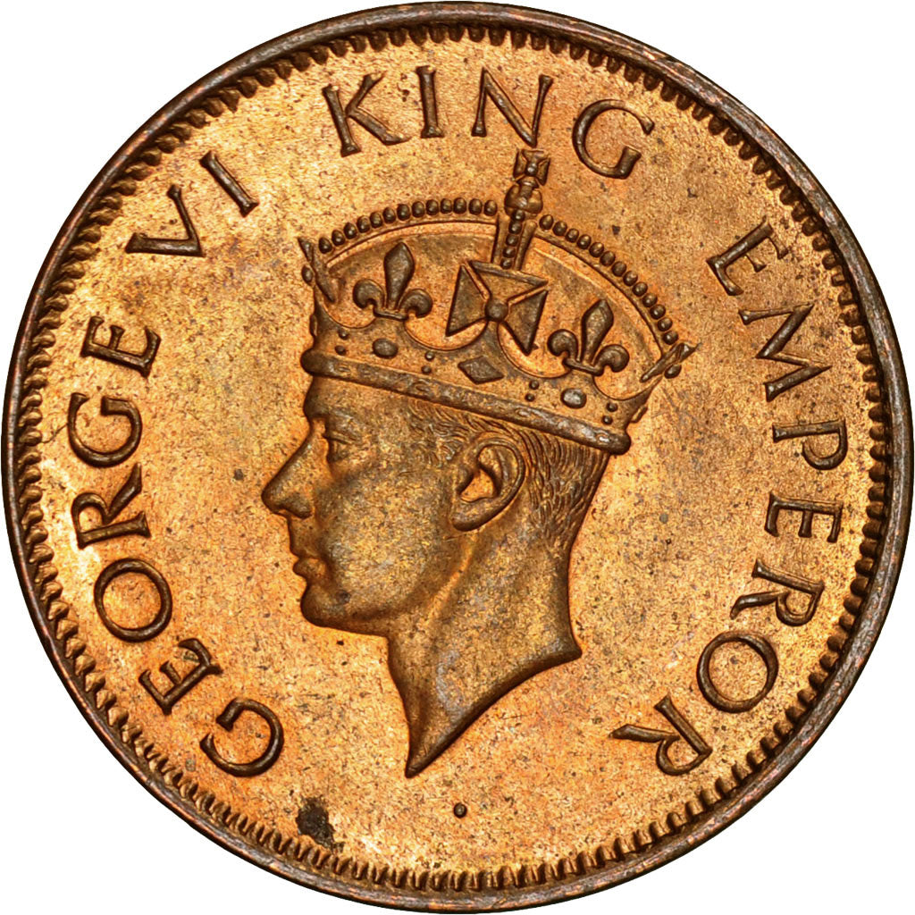 Monnaie, INDIA-BRITISH, George VI, 1/4 Anna, 1940, Bombay, FDC, Bronze, KM:530