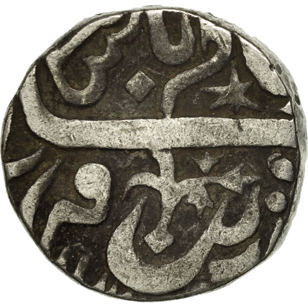 INDIA - STATI PRINCIPESCHI, DATIA, Rupee, 1796, BB, Argento, KM:38
