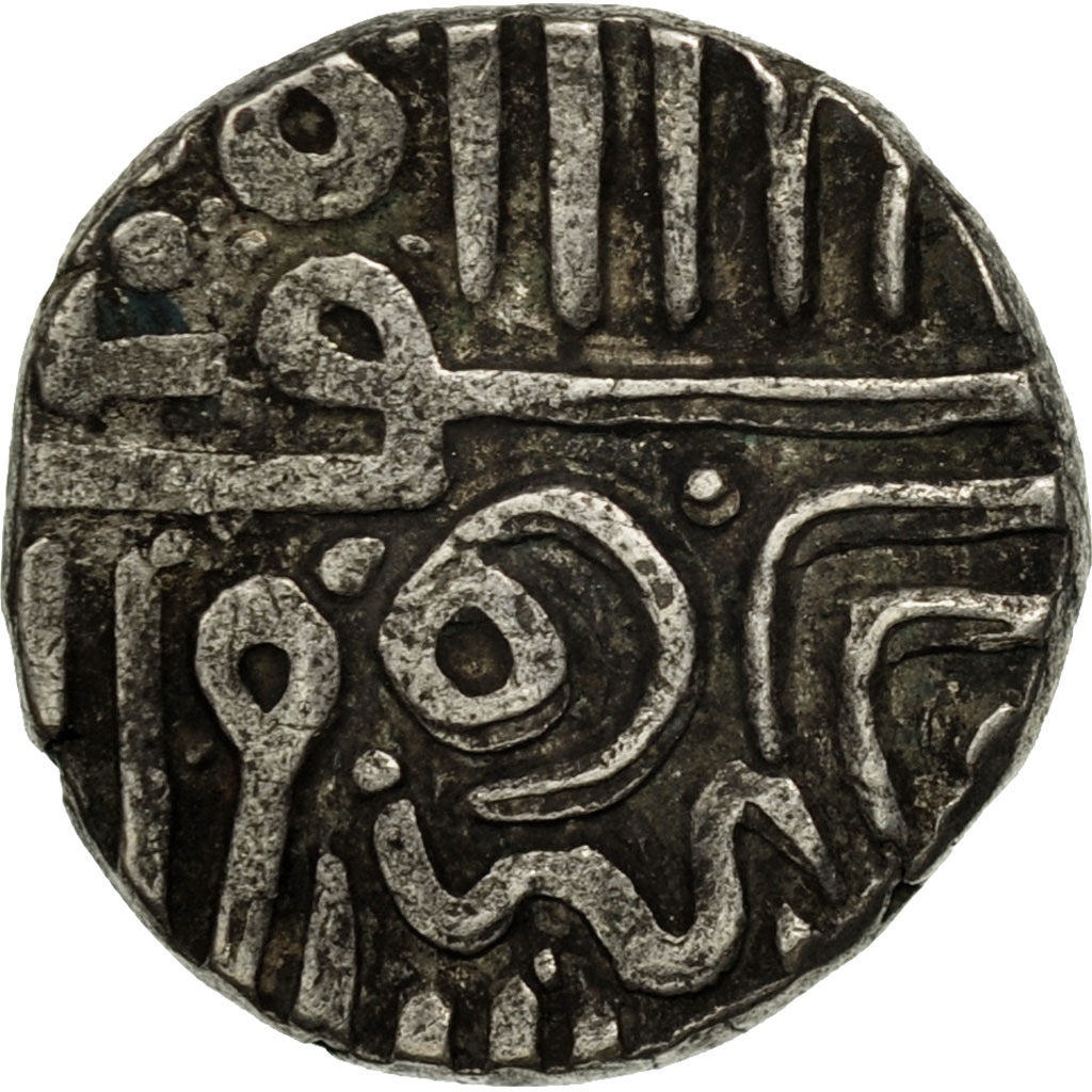 Coin, INDIA-PRINCELY STATES, NAWANAGAR, Kori, 1701, EF(40-45), Silver, KM:5