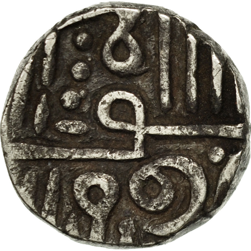 INDIA-PRINCELY STATES, NAWANAGAR, Kori, 1701 (AH 978), EF(40-45), Silver, KM:5