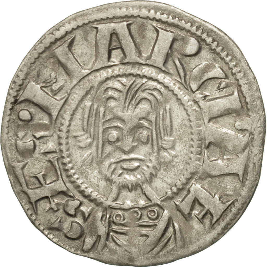 Abbaye de Saint-Martial de Limoges, Denarius, AU(55-58), Silver, Boudeau:392