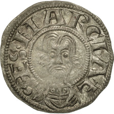 Coin, France, Limousin, Denarius, Limoges, AU(55-58), Silver, Boudeau:392