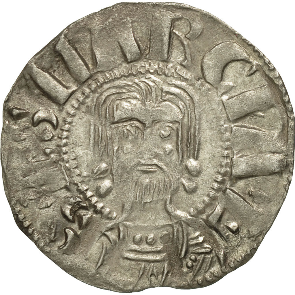 Coin, France, Limousin, Denarius, Limoges, AU(55-58), Silver, Boudeau:392