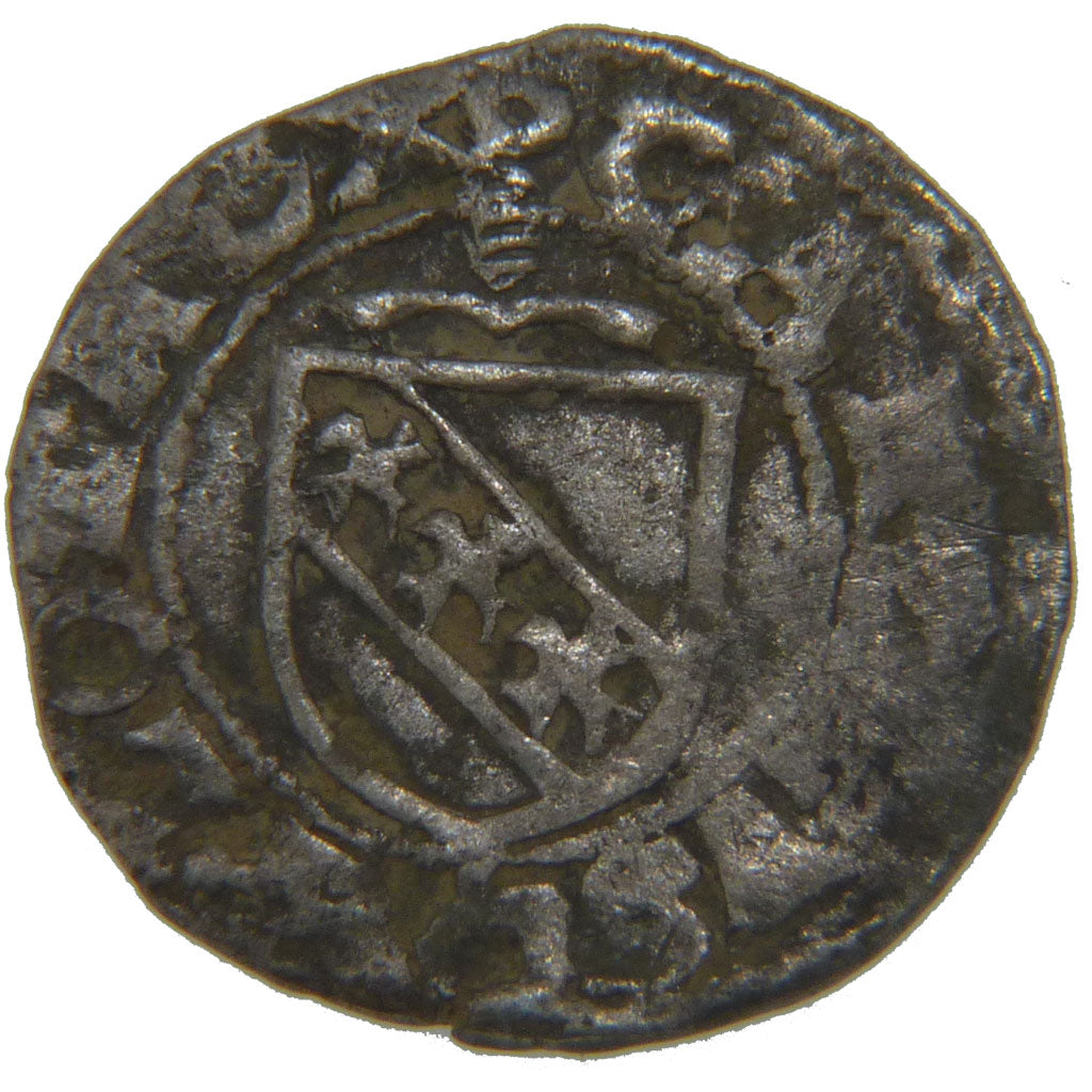 FRANCE, Double Denarius, VF(30-35), Silver, Boudeau #1538, 1.00