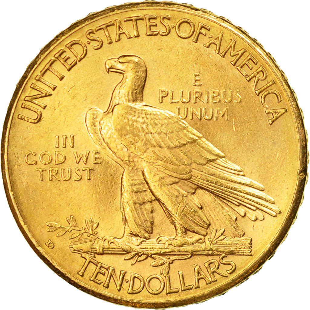 États-Unis, Indian Head, $10, Eagle, 1910, U.S. Mint, Denver, SUP+, Or, KM:130