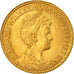 Coin, Netherlands, Wilhelmina I, 10 Gulden, 1912, MS(63), Gold, KM:149