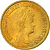 Coin, Netherlands, Wilhelmina I, 10 Gulden, 1913, MS(63), Gold, KM:149
