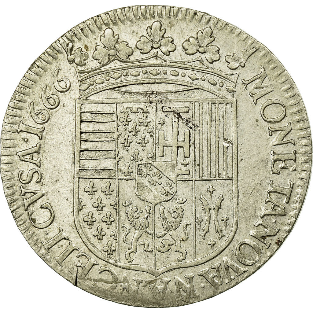 Coin, German States, LORRAINE, Teston, Nancy, EF(40-45), Silver, KM:62