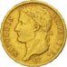 Francia, Napoléon I, 20 Francs, 1811, Paris, MBC, Oro, KM:695.1, Gadoury:1025