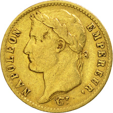 Moneda, Francia, Napoléon I, 20 Francs, 1810, Paris, MBC, Oro, KM:695.1