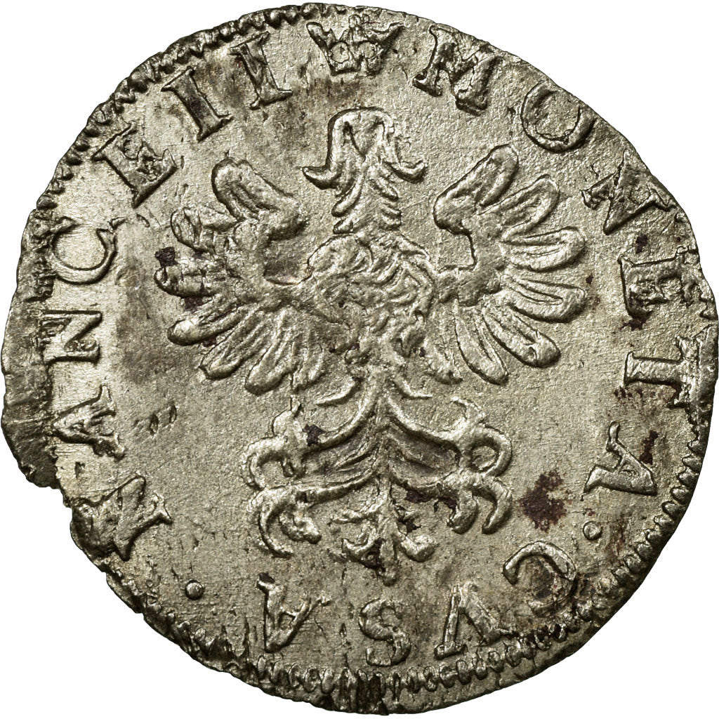 Coin, France, Double Denarius, EF(40-45), Silver, Boudeau:1558