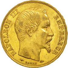 France, Napoleon III, 20 Francs, 1857, Paris, SUP, Or, Gadoury:1061