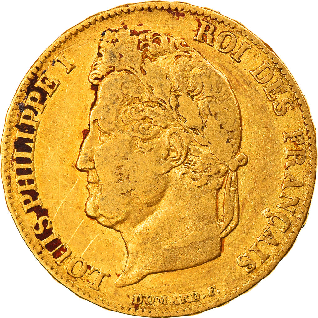 Munten, Frankrijk, Louis-Philippe, 20 Francs, 1841, Paris, FR+, Goud, KM:750.1