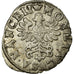 Moneda, Francia, Double Denarius, MBC, Plata, Boudeau:1558