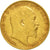 Monnaie, Grande-Bretagne, Edward VII, 1/2 Sovereign, 1902, TTB, Or, KM:804