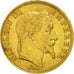 Francia, Napoleon III, 50 Francs, 1862, Strasbourg, BB+, Oro, KM:804.2