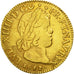 Münze, Frankreich, Louis XIV, Louis d'or à la mèche courte, Louis d'Or, 1652
