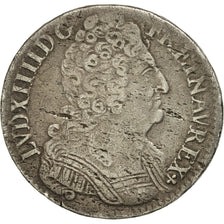 Monnaie, France, Louis XIV, 44 Sols de Strasbourg, 1/2 ECU, 44 Sols, 1714