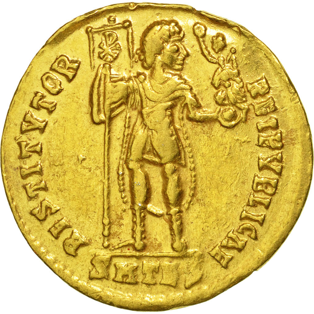 Valentinian I, Solidus, Nicomedia, BB+, Oro, RIC:2a