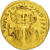 Constans II, Solidus, Constantinople, AU(50-53), Gold, Sear:956