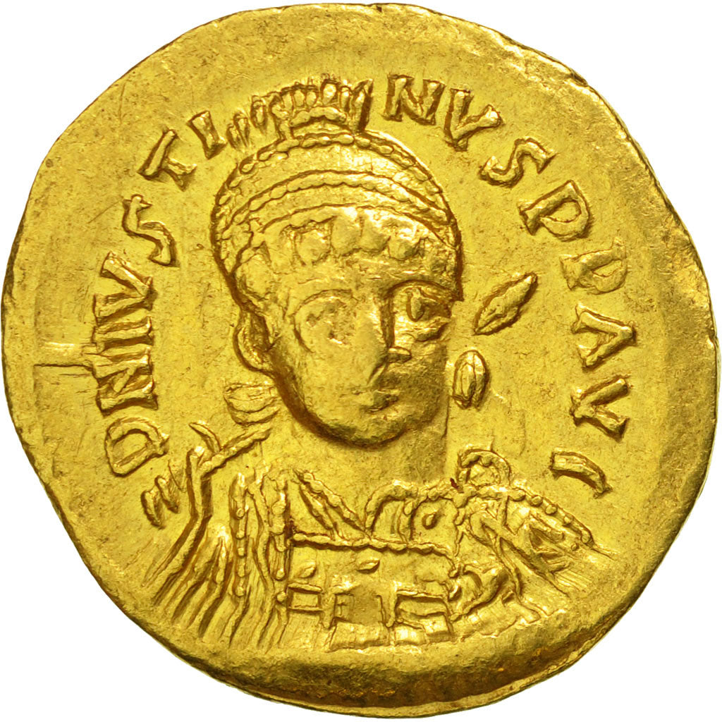 Justin I, Solidus, Constantinople, SS+, Gold, Sear:56