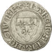 France, Charles VI, Blanc Guénar, Mâcon, EF(40-45), Billon, Duplessy:377A