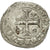Coin, France, Charles VI, Blanc Guénar, Tours, EF(40-45), Billon, Duplessy:377A