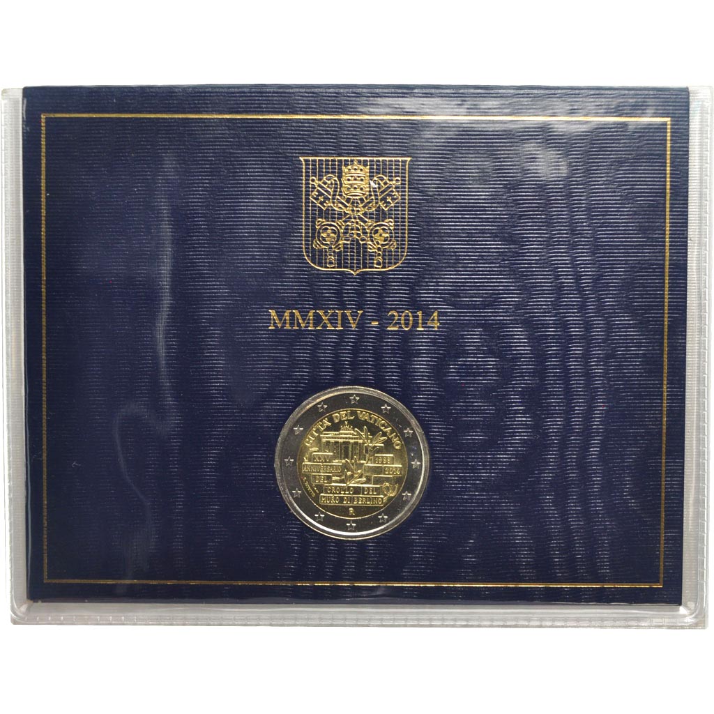 Vaticano, Commemorative 2 Euro, 2014, FDC, Bi-metallico