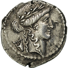 Coin, Claudia, Denarius, Rome, AU(55-58), Silver, Crawford:494/23