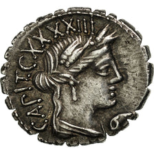 Moneta, Maria, Denarius Serratus, Rome, SPL-, Argento, Crawford:378/1c