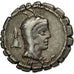 Papia, Denarius Serratus, Rome, EF(40-45), Silver, Crawford:384/1