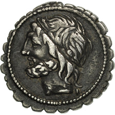 Monnaie, Cornelia, Denarius Serratus, Rome, TTB+, Argent, Crawford:311/1e