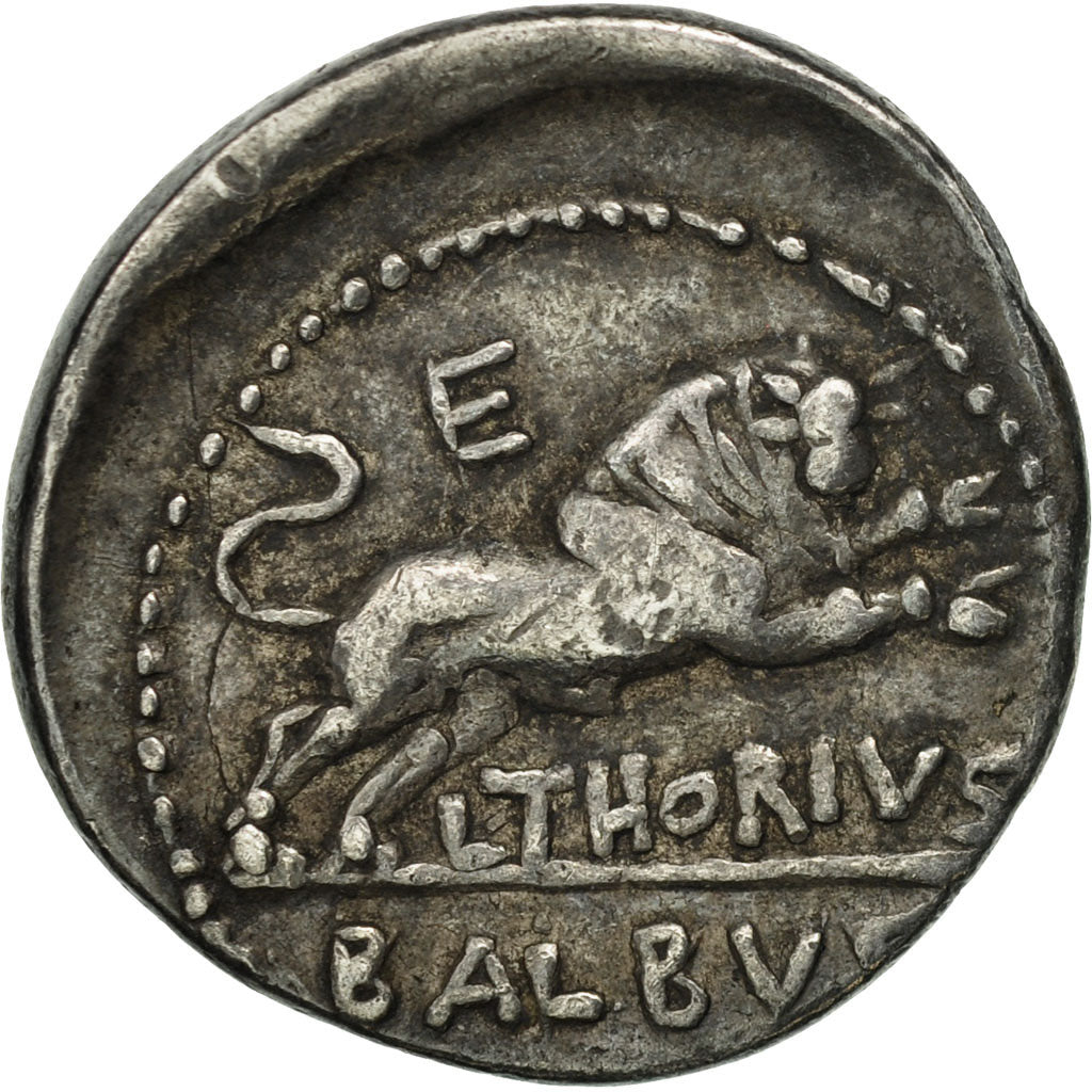 Thoria, Denarius, Rome, BB, Argento, Crawford:316/1