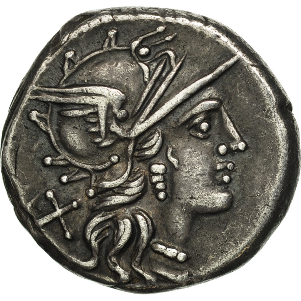 Renia, Denarius, Rome, SS+, Silber, Crawford:231/1