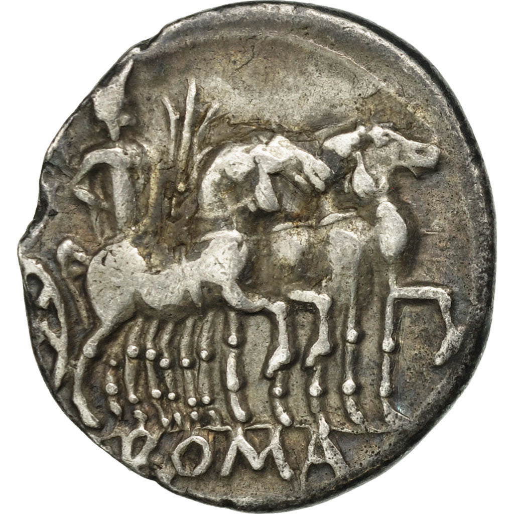 Coin, Vargunteia, Denarius, Rome, EF(40-45), Silver, Crawford:257/1