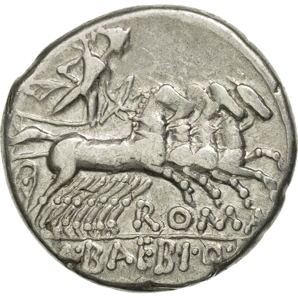 Baebia, Denarius, Rome, SS, Silber, Crawford:236/1c