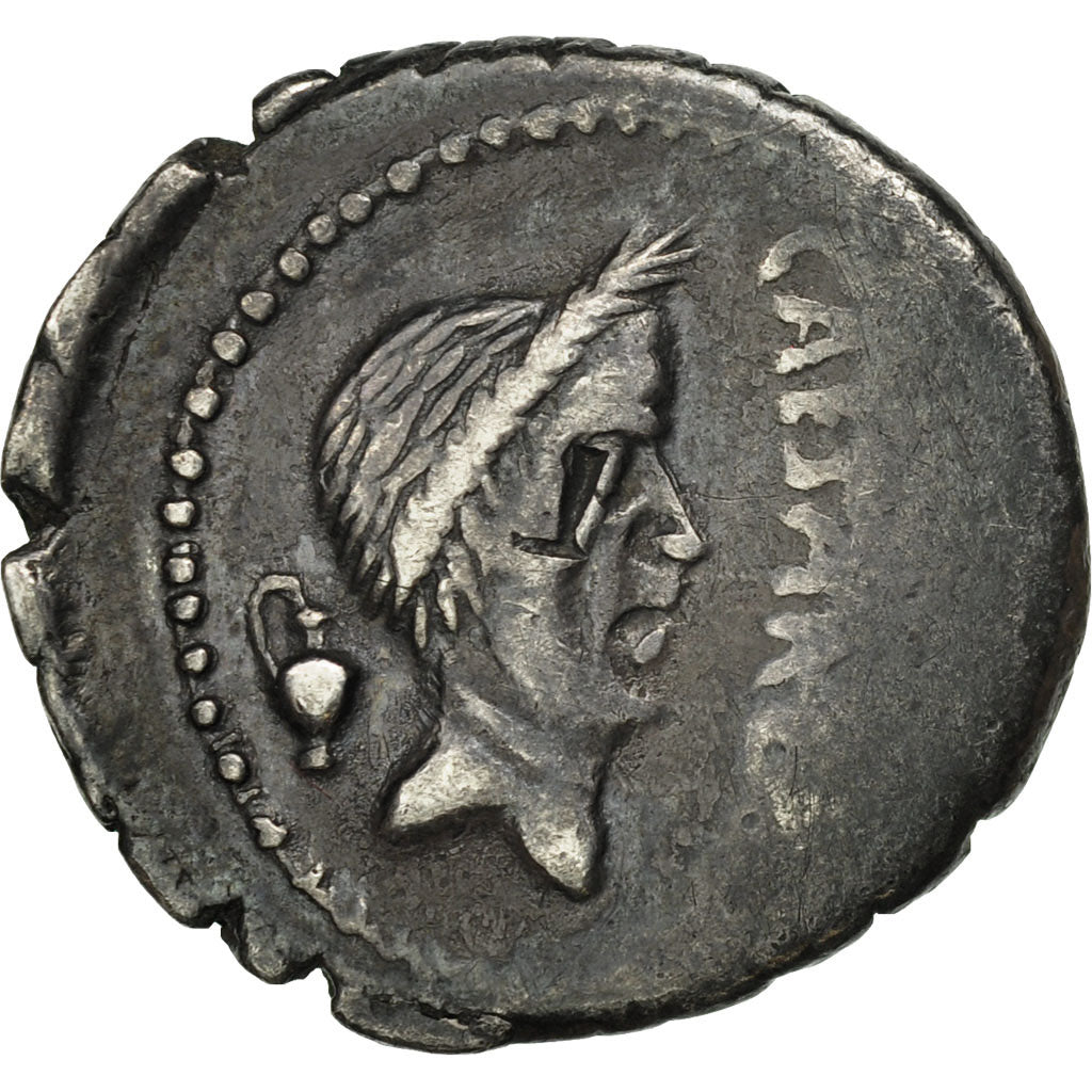 Münze, Antonia, Denarius, S+, Silber, Crawford:488/2