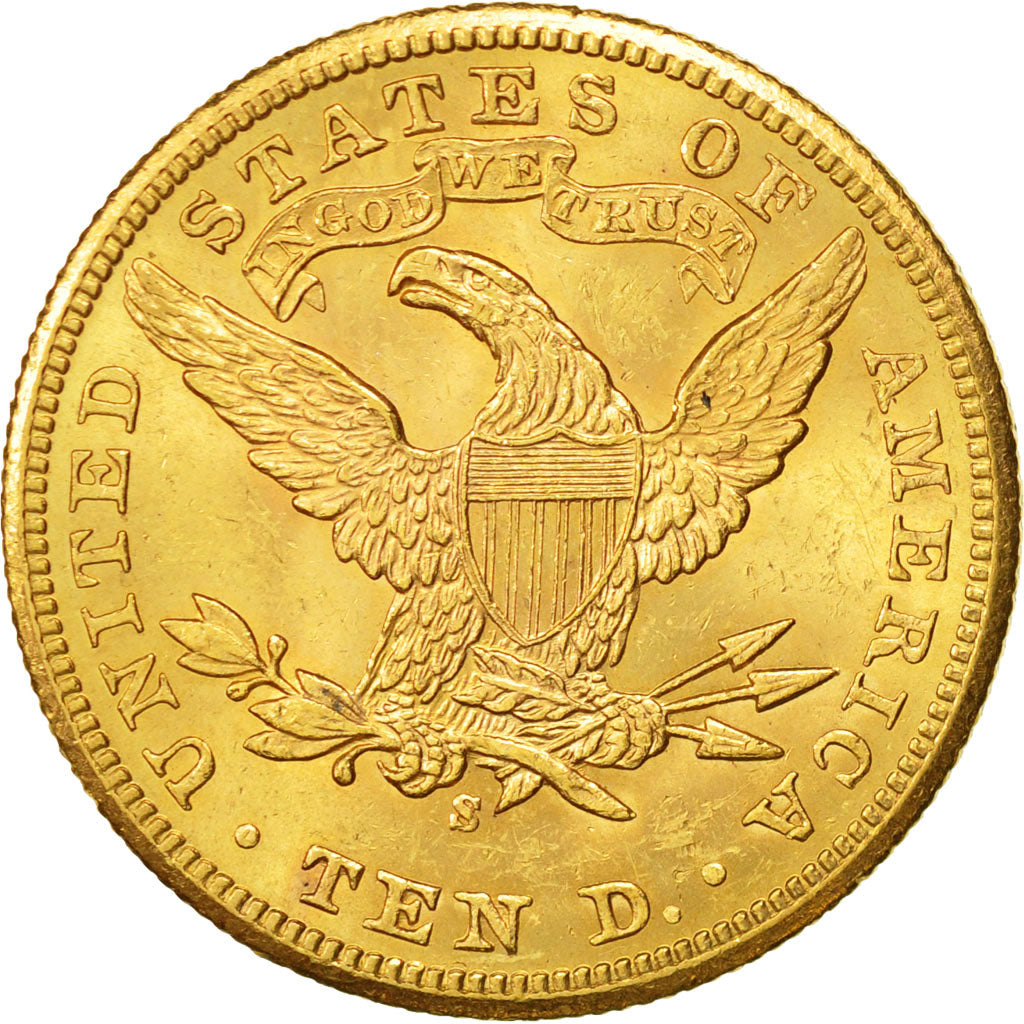 United States, Coronet Head, $10, 1901, San Francisco, PCGS MS64, Gold