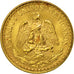 Mexico, 2 Pesos, 1945, Mexico City, MS(63), Gold, KM:461