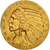Vereinigte Staaten, Indian Head, $5, 1910, San Francisco, SS+, Gold, KM 129