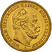 Deutsch Staaten, PRUSSIA, Wilhelm I, 20 Mark, 1871, Berlin, UNZ, Gold, KM:501