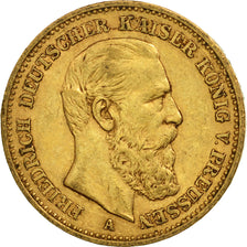 Coin, German States, PRUSSIA, Friedrich III, 20 Mark, 1888, Berlin, AU(50-53)