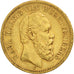 Moneta, Stati tedeschi, WURTTEMBERG, Karl I, 20 Mark, 1876, Freudenstadt, BB