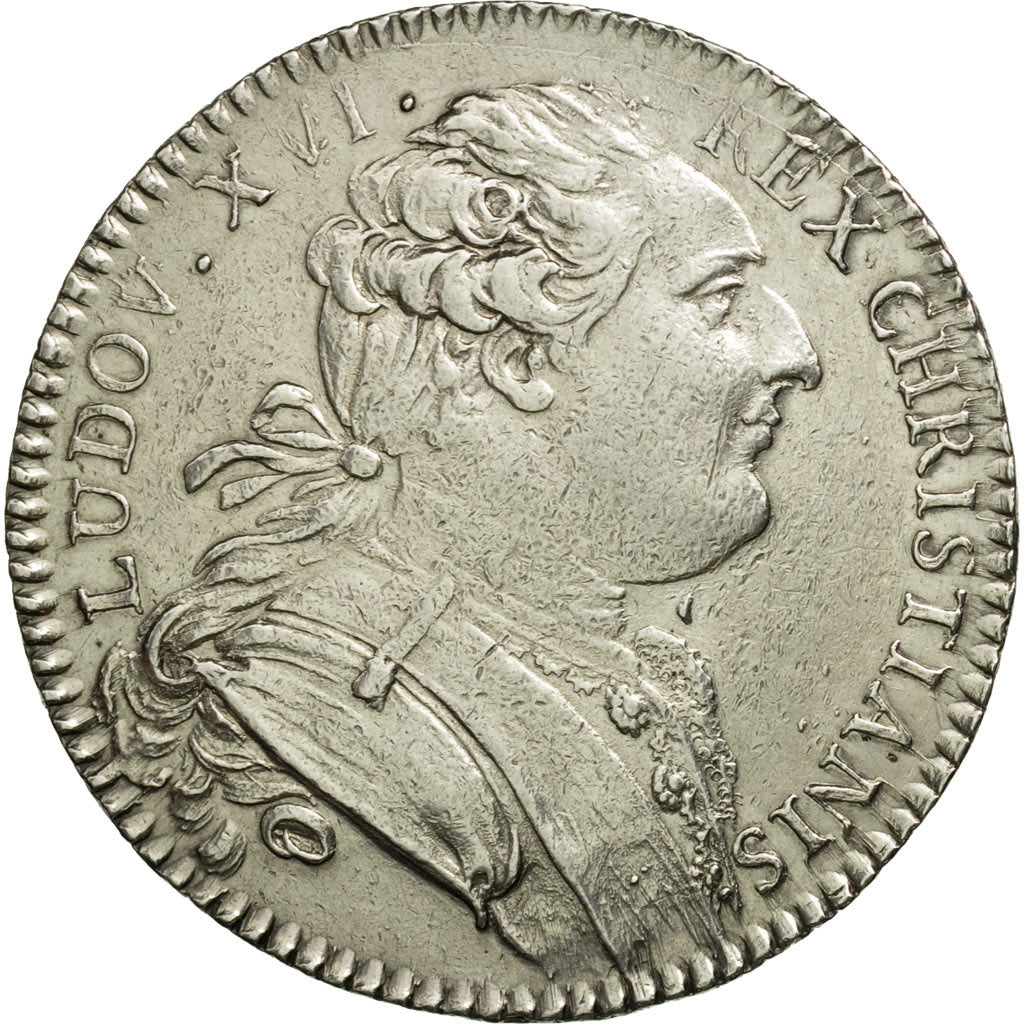 France, Token, Royal, Louis XVI, 1777, AU(55-58), Silver